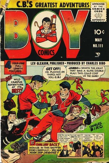 Boy Comics 111 Lev Gleason Comics Comics House Publications Free