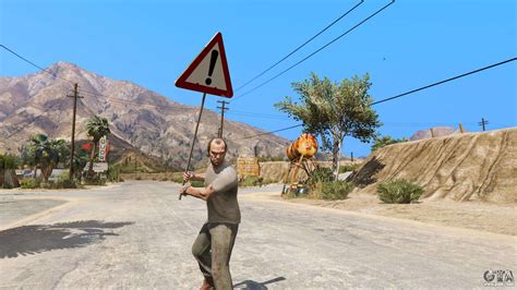 Road Sign For Gta 5