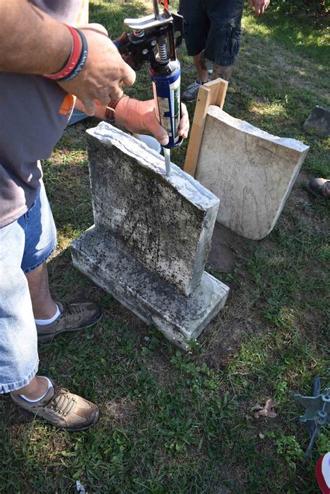 Cemetery Headstone Repair Pc Concrete Protective Coating Company