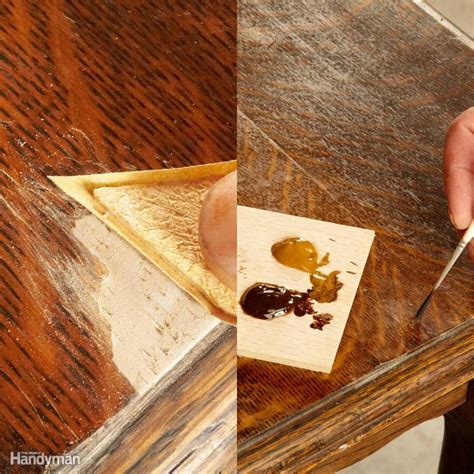 Here are my tips for refinishing a wood veneer table! Pin on Woodworking