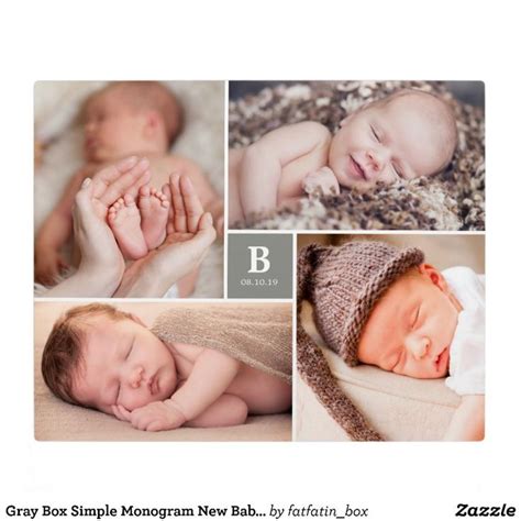 A Collage Of Baby Photos With The Letter B