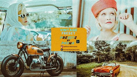 Lightroom presets for product and fashion photography. 70s Vintage Aesthetic Filter Tutorial | Free Lightroom ...