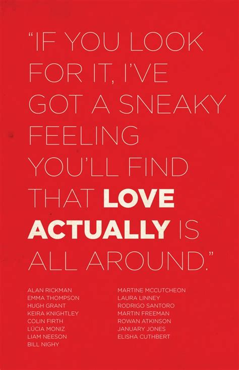 Love Actually Movie Quote Posters By Andrew Curtis Moviequoteposters