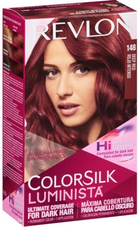 Revlon Colorsilk Luminista Hair Color 148 Deep Red 1 Ea Pack Of 2