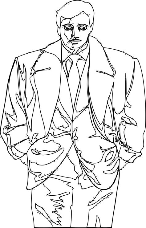Gangster Coloring Page Free Printable Coloring Pages On