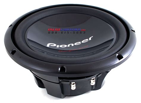 Pioneer Ts W309d4 12 1400w 4 Ohm Dual Voice Coil