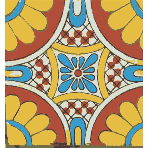 Clipart Mexican Tile 03