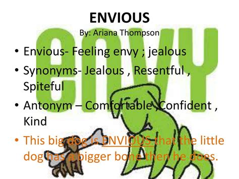 The Definition Of Envious Definition Hjo