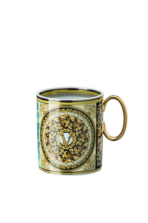 VERSACE HOME | Barocco Mosaic Mug with Handle — Palazzo Collezioni