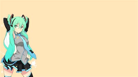 Anime Anime Girls Vocaloid Hatsune Miku Twintails Wallpapers Hd