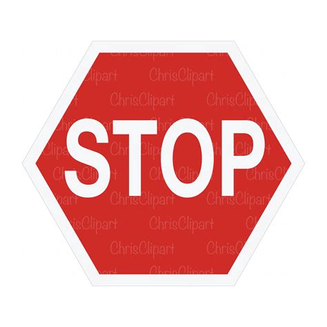 Embellishments Paper Party And Kids Stop Sign  Stop Sign Clipart Stop