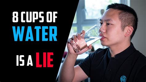 The Myth Of Drinking 8 Cups Of Water Per Day Youtube