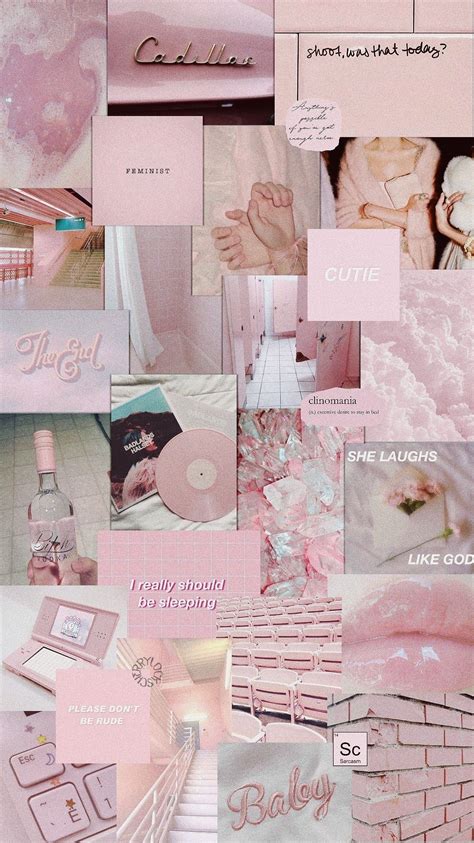 Lockscreen Pink Pastel Aesthetic Pink Wallpaper Iphone