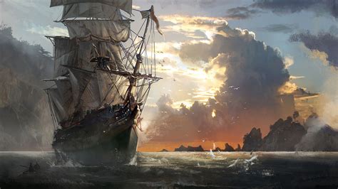 Pirate Ships Wallpapers 53 Wallpapers Adorable Wallpapers