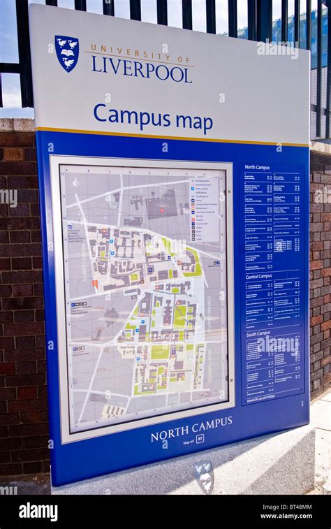 University Of Liverpool Map
