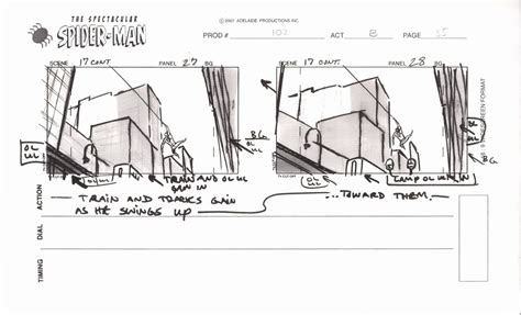 The Spectacular Spider Man Storyboard By Troy Blooming Concepts