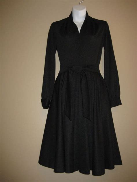S True Vintage Black Dress Etsy Vintage Black Dress Dresses