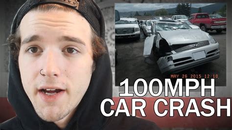 Surviving A 100 Mph Car Crash Story And Pictures Youtube