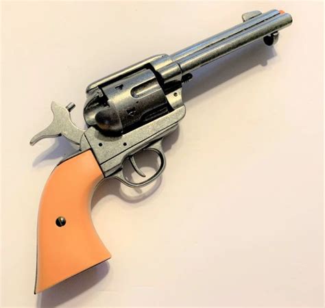 Old West Replica M1873 Antique Finish Quick Draw Revolver Auburn