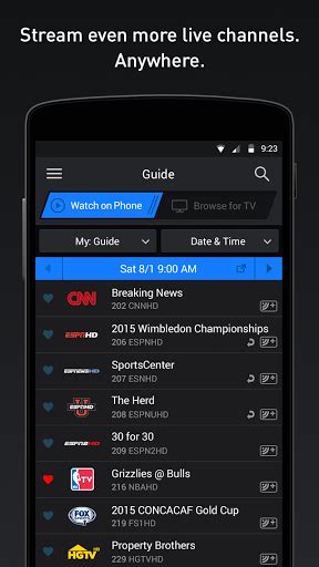 I would rather not have to use any of those and go straight through the tv for this purpose. DIRECTV app gets UI refresh, ESPN streaming, other ...