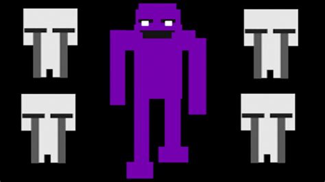 8 Bit Freddys Remake Night 2 Purple Man Youtube