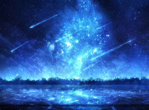 Anime Sky Dark Wallpapers Wallpaper Cave