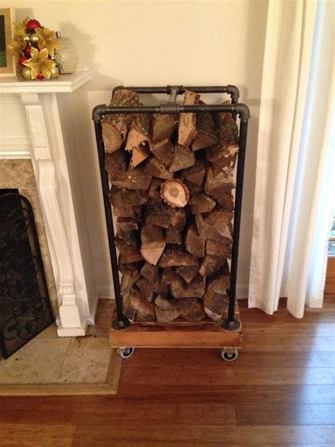 Like to have a firewood box. 10+ Best DIY Indoor Firewood Rack and Storage Ideas