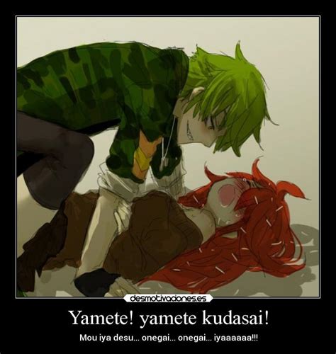 Check out inspiring examples of anime artwork on deviantart, and get inspired by our community of talented artists. Apa sih arti kata yamete kudasai? ~ Share everything