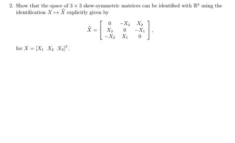 Questions On Symmetric And Skew Symmetric Matrix Images