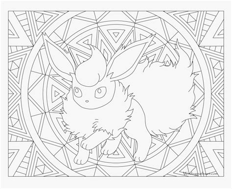 Eevee Coloring Page Pokemon - Free Printable Templates