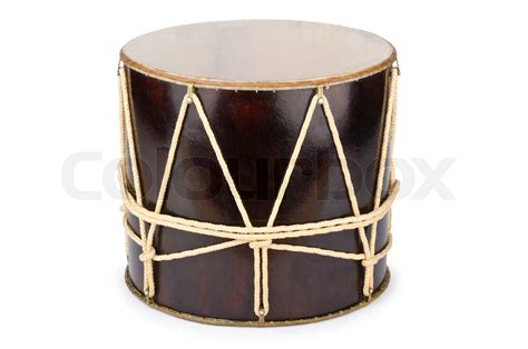 Azeri Traditional Drum Nagara On White Stock Image Colourbox