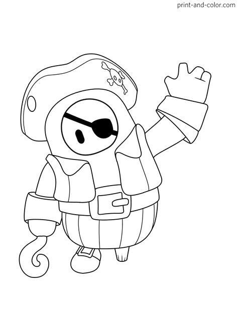 Fall Guys Coloring Pages Print And Color