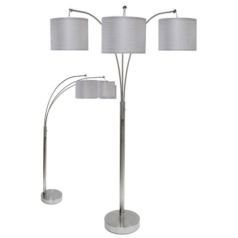This bronze arc floor lamp comes with both quality and the elegant look. Metal Shade 3 Arm Arc Floor Lamp - Boulevard Urban Living