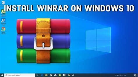 How To Install Winrar On Windows 10 Youtube