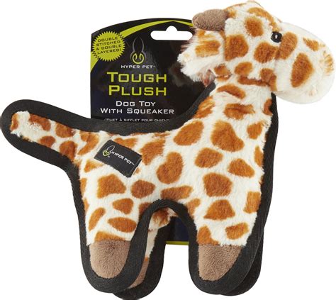 Hyper Pet Tough Plush Giraffe Dog Toy
