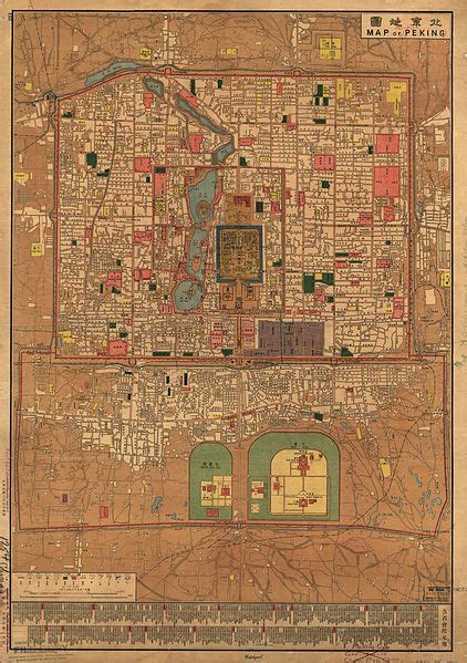 Sont situés à proximité daxing, tongzhou et mentougou. Beijing, 1914 | Arte con mapas, Mapas, Mapa historico