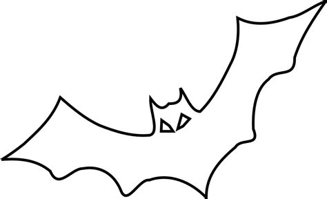 Bat Black Outline · Free vector graphic on Pixabay png image