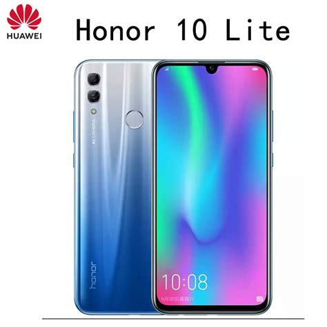 Huawei Honor 10 Lite สมาร์ทโฟน Android 9 Hisilicon Kirin 710 4gb Ram