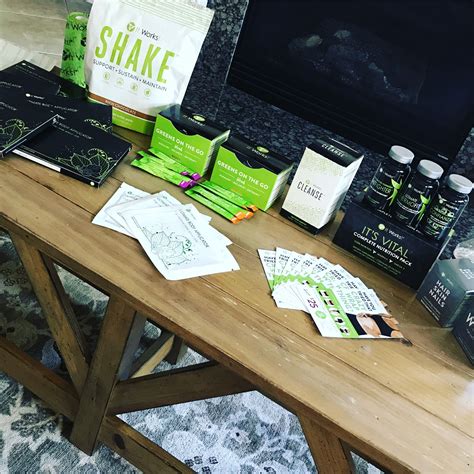 Wrap party set up products supplements with ashleyuwraps | It works party, My it works, It works