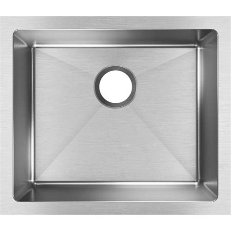 When scouting for an undermount sink, you're better off with one that can handle your needs in the kitchen. Elkay Crosstown Undermount Stainless Steel 22 in. Single ...