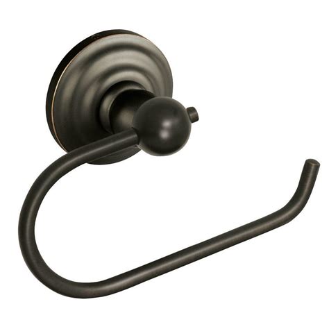 Black bathroom wc accessories toilet paper holder wall hook towel holder rack stainless steel kitchen organizer. Design House Calisto Single Post Euro Toilet Paper Holder ...