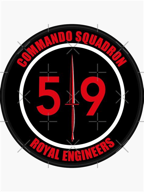 59 Commando Squadron Royal Engineers Sticker For Sale By