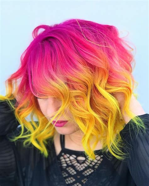 Crazy Hair Color Combinations Best Hairstyles In 2020 100 Trending