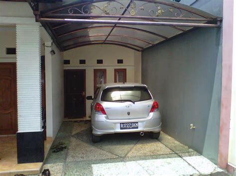 gambar garasi mobil rumah sederhana rumah impian