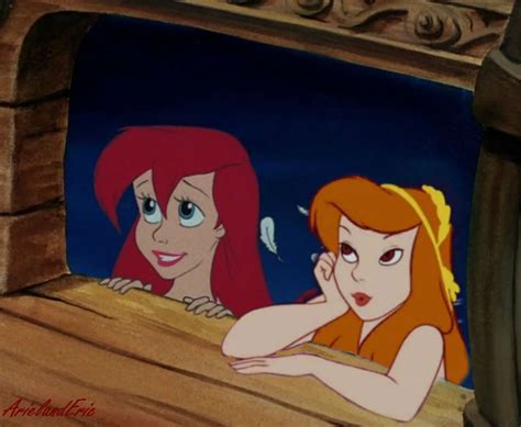 Ariel And Friend Disney Crossover Photo 26648959 Fanpop