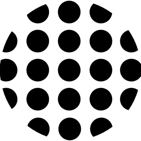 Dots Circular Shape Free Shapes Icons