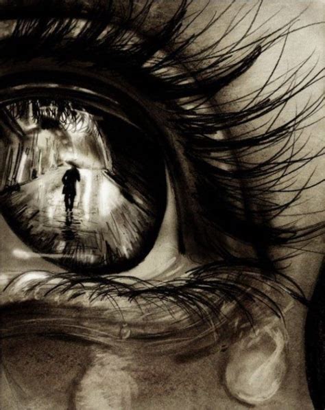 Crying eye pencil drawing by eva alaerts drawing face drawings. Deep & Meaningful Drawing 😱 - Musely