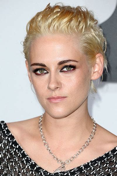 Kristen Stewart Gets A Pixie Haircut And Dyes It Platinum Blonde Teen