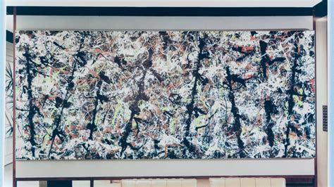 Jackson Pollock Masterpiece Blue Poles Goes Under The Microscope Propertraining Net