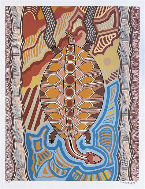 Aboriginal Turtle Art Japingka Aboriginal Art Gallery